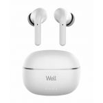 Casti Bluetooth TWS in-ear Well Shake alb noise cancelling